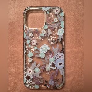 IPhone 13 Pro Max Case, Blue Wild Flower
